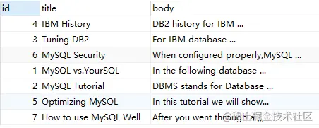 MySQL模糊查询再也用不着 like+% 了！