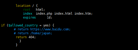 如何用 Nginx 禁止国外 IP 访问网站 ？